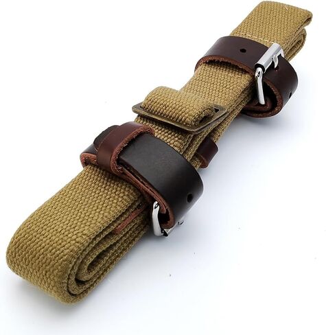 Persei Russian Mosin Nagant Sling Canvas Rifle Sling Shoulder Strap 91/30 for 1891/30 91/30 M38 M39 M44 7.62x54 Rifle in Saudi Arabia