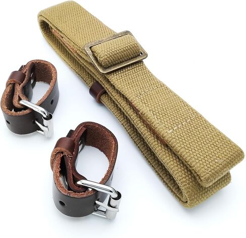 Persei Russian Mosin Nagant Sling Canvas Rifle Sling Shoulder Strap 91/30 for 1891/30 91/30 M38 M39 M44 7.62x54 Rifle in Saudi Arabia