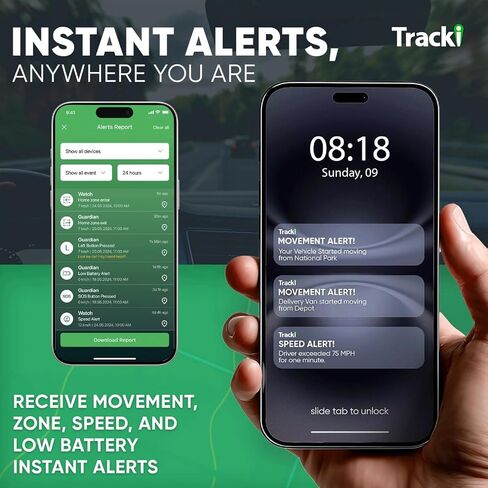 Tracki Pro GPS Tracker for Vehicles, 4G LTE, Long Battery Life in Saudi Arabia