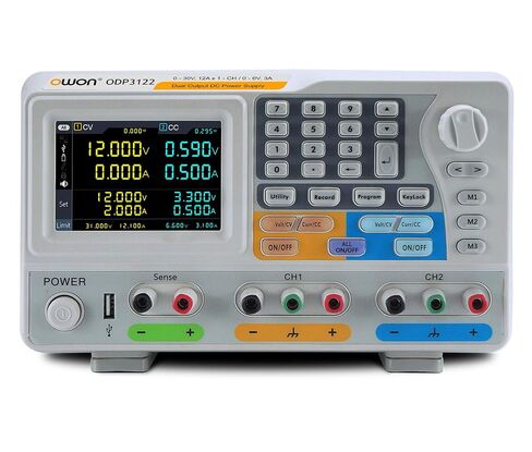OWON ODP3122 12A / 6A مصدر طاقة تيار مستمر قابل للبرمجة مزدوج الإخراج in Kuwait