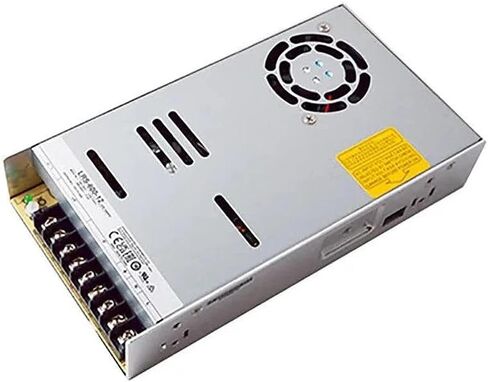 LRS-600-12 12V 50A 600W AC-DC Single Output Switching Power Supply, 90-32VAC/180-264VAC Input, Industrial Automation, Reliable Performance, Compact Design in Saudi Arabia