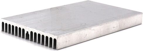 2pcs 100x60x10mm Rectangular Radiator 100mm Cooling Aluminum Plate for COB LED Lighting 50W in Saudi Arabia