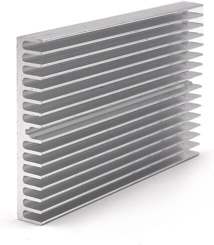 2pcs 100x60x10mm Rectangular Radiator 100mm Cooling Aluminum Plate for COB LED Lighting 50W in Saudi Arabia