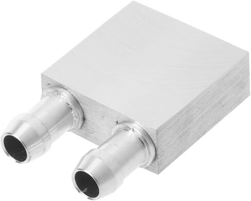30 * 30mm Primary Aluminum Water Block for Liquid Cooler Radiator System Silver for PC Laptop CPU C26 in Saudi Arabia