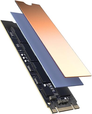 M.2 NVME SSD Heastink 2280 Pure Copper Heat Sink with Thermal Pad for Laptop Accessories in Kuwait