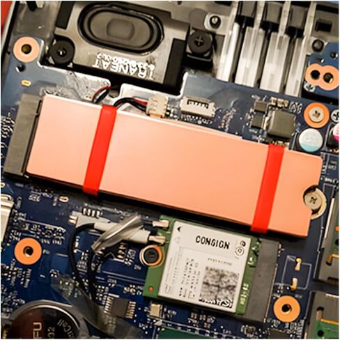 M.2 NVME SSD Heastink 2280 Pure Copper Heat Sink with Thermal Pad for Laptop Accessories in Kuwait