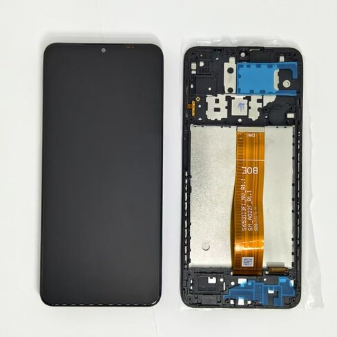 OEM for Samsung Galaxy A12 Screen Replacement 6.5 inch A125U1 a125a A125W LCD Display digitizer Touch Screen Assembly with Full Accessories (SM-A12 Screen Black with Frame) in Saudi Arabia