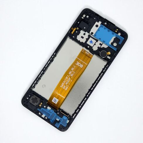 OEM for Samsung Galaxy A12 Screen Replacement 6.5 inch A125U1 a125a A125W LCD Display digitizer Touch Screen Assembly with Full Accessories (SM-A12 Screen Black with Frame) in Saudi Arabia