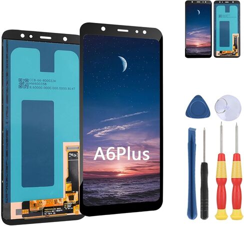شاشة عرض جديدة تعمل باللمس لشاشة Samsung A6 Plus LCD استبدل الأجزاء بالأدوات. in Kuwait