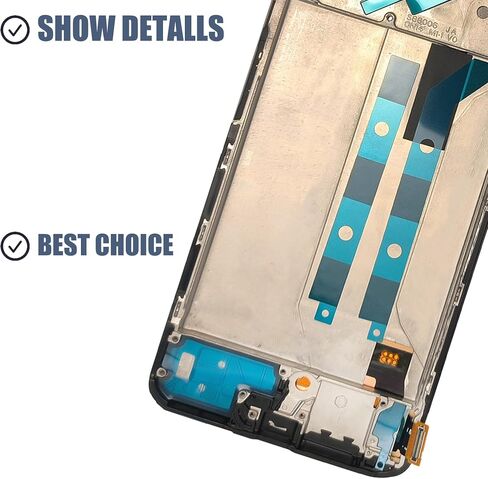 TFT LCD Display Compatible with Xiaomi Redmi Note 11 Pro 5G Screen Pantalla Touch Digitizer Replacement [with Frame] [No Fingerprint Support] with Repair Tool kit in Saudi Arabia