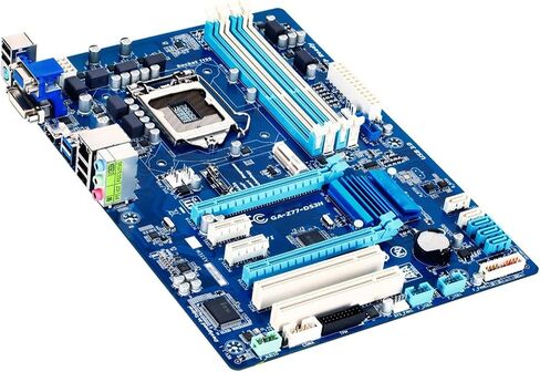 Computer Motherboards Fit for GIGABYTE GA-Z77-DS3H Desktop Motherboard LGA1155 DDR3 32GB PCI-E 3.0 Support Core I7i5i3 CPUs USB2.0 ATX Placa-mãe in Saudi Arabia