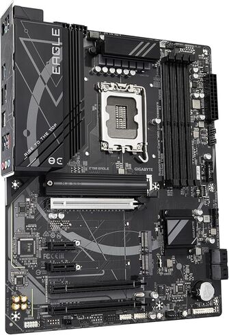 GIGABYTE Z790 Eagle Motherboard - Supports 14th Gen. Intel Core CPUs, 12+1+1 Phases VRM, up to 7600MHz DDR5 (OC), 3xPCIe 4.0 M.2, 2,5GbE LAN, USB 3.2 Gen 2 in Saudi Arabia