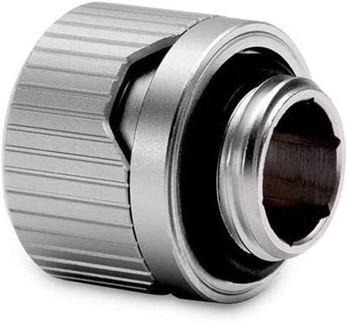 EKWB Quantum EK Torque HTC-12 12mm OD Rigid Tubing Fitting 6 Pack - Satin Titanium in Kuwait