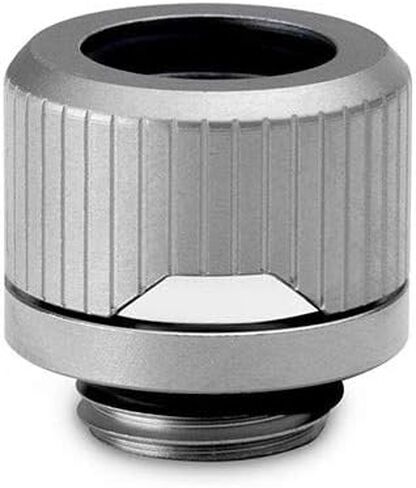 EKWB Quantum EK Torque HTC-12 12mm OD Rigid Tubing Fitting 6 Pack - Satin Titanium in Kuwait