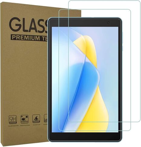 2-Pack Tempered Glass Screen Protector for Blackview Tab 5 / Blackview Tab 50 WiFi Tablet 8 inch, Ultra Clear Transparency 9H Hardness Tempered Glass Film for Blackview Tab 5 / Tab 50 WiFi in Saudi Arabia