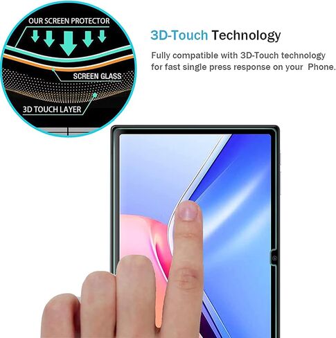 2-Pack Tempered Glass Screen Protector for Blackview Tab 5 / Blackview Tab 50 WiFi Tablet 8 inch, Ultra Clear Transparency 9H Hardness Tempered Glass Film for Blackview Tab 5 / Tab 50 WiFi in Saudi Arabia
