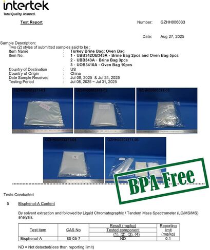 Turkey Bags for Oven Holds Up To 25 lbs, 19"x24" 100% Nylon in Saudi Arabia