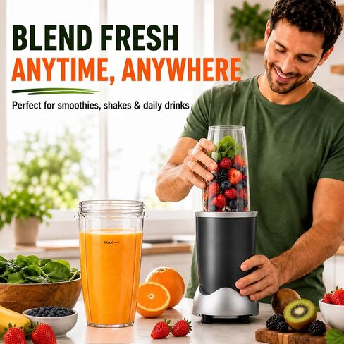YQL 2-Pack 32oz أكواب خلاط بديلة لـ NutriBullet 600W و900W in Kuwait