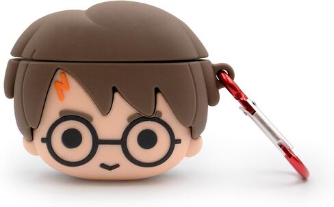 Culture Fly Case for AirPods Gen 1/2, Harry Potter Character Molded, Plastic, Multicolor, 3.29x3.29x3 Inches in Kuwait