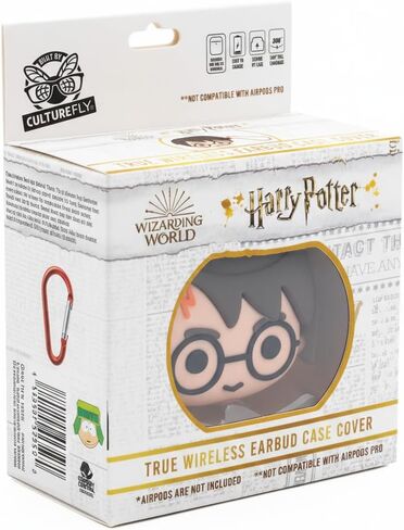 Culture Fly Case for AirPods Gen 1/2, Harry Potter Character Molded, Plastic, Multicolor, 3.29x3.29x3 Inches in Kuwait