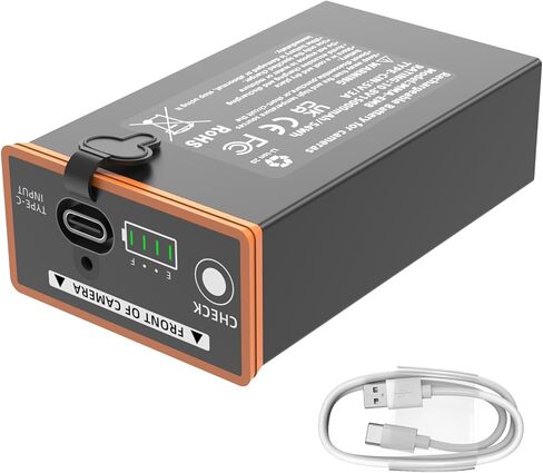 for Moultrie Power Mag Rechargeable Lithium ion Battery Pack Compatible with Edge, Edge 2, Edge Pro, Edge Pro 2, Edge 3 Series Trail Hunting Camera-Capacity 5000mAh Equivalent 18 Alkaline AA Batterias in Kuwait