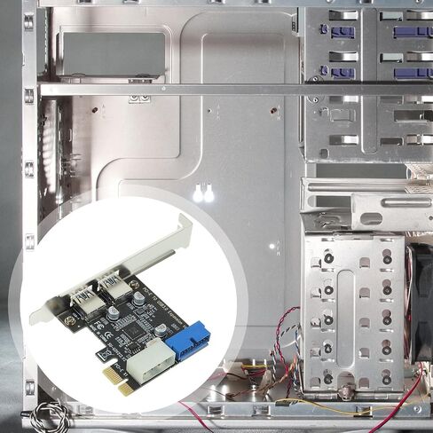 Pci-e USB 3.0 Expansion Card with 2 USB 3.0 Ports in Kuwait