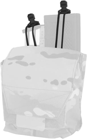 Tactical Magazine Insert Pouch for 9mm, 5.56 & 7.62, Universal Hook and Loop Fastener, Elastic Retention System for Multi-Purpose Utility Bag in Saudi Arabia