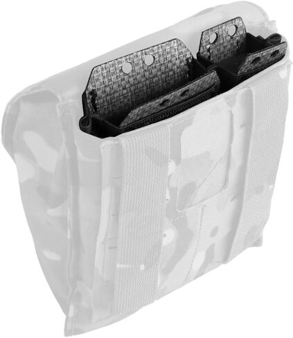 Tactical Magazine Insert Pouch for 9mm, 5.56 & 7.62, Universal Hook and Loop Fastener, Elastic Retention System for Multi-Purpose Utility Bag in Saudi Arabia