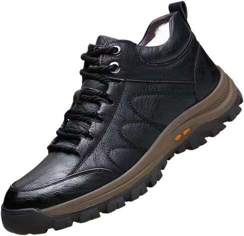 Winter Large-Size high-top Casual Outdoor Mountaineering Sports Shoes. Thick Inner Lining for Warmth and Comfort. Anti-Slip and Durable. in Saudi Arabia