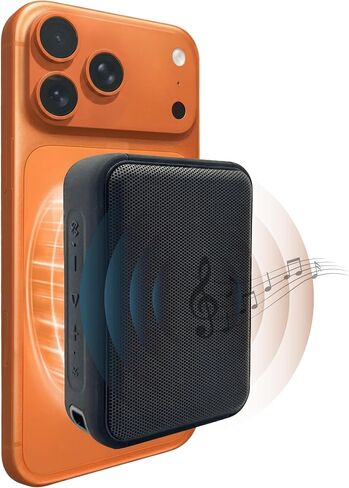 AquaVault SoundCharge MagSafe Battery Pack & Travel Speaker 5000mAh Hi-Fi in Kuwait
