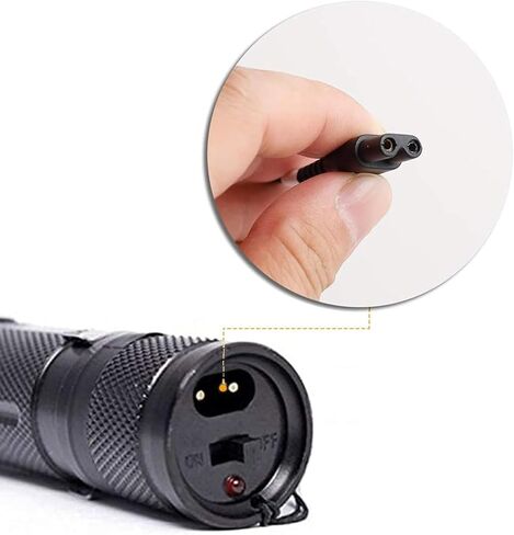 2 Pack Stun Gun Charger Cord Compatible with VTS-T03, VTS-195, Police 305 in Kuwait