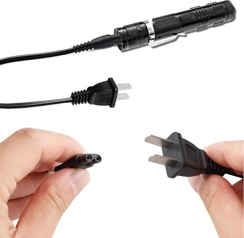 2 Pack Stun Gun Charger Cord Compatible with VTS-T03, VTS-195, Police 305 in Kuwait