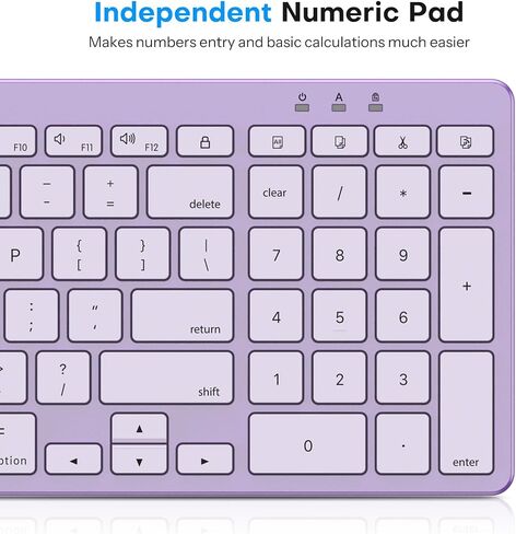 OMOTON USB-A & USB C Dual Interface Wired Keyboard for Mac/iMac/MacBook in Kuwait