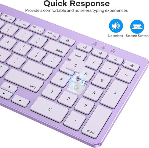 OMOTON USB-A & USB C Dual Interface Wired Keyboard for Mac/iMac/MacBook in Kuwait