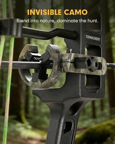 TOPARCHERY Whisker Biscuit Capture Brush Arrow Rest for Compound Bow in Saudi Arabia