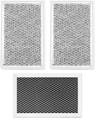 Urngowuy 2Pcs Microwave Charcoal Filter Fit for GE JVM6175EK5ES JVM6175SK5SS JVM6172SK5SS JVM6175YK5FS in Saudi Arabia