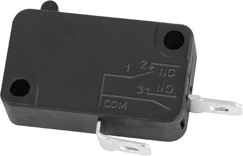 KW7-0 Micro Switch Replacement for Air Fryer XL, Power XL, Vortex, Microwave Oven,Induction Cooker-Normally Open, 16A 125V/250V, 2Pins 1NO 1NC in Saudi Arabia