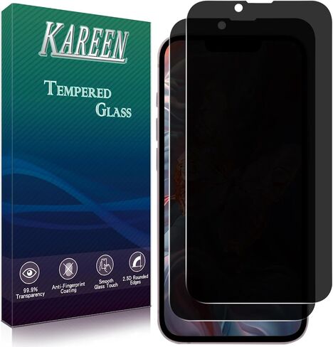 KAREEN 2 Pack Privacy Screen Protector for iPhone 17e 6.1 inch in Saudi Arabia