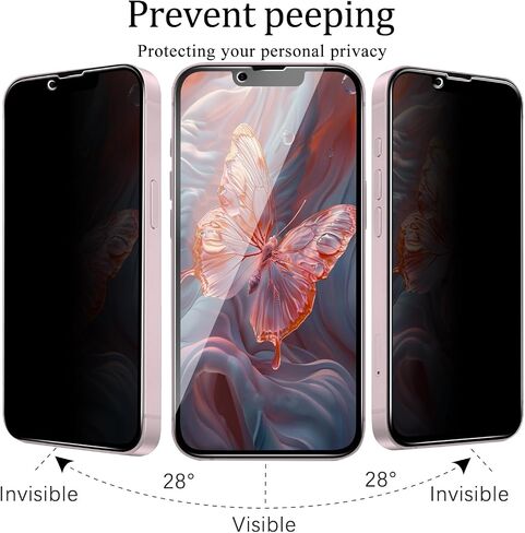 KAREEN 2 Pack Privacy Screen Protector for iPhone 17e 6.1 inch in Saudi Arabia
