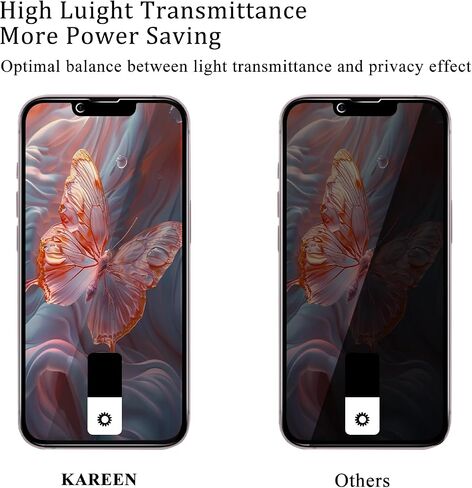 KAREEN 2 Pack Privacy Screen Protector for iPhone 17e 6.1 inch in Saudi Arabia