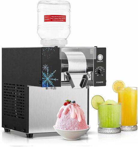 Commercial Snowflake Ice Machine for Restaurant,176 LBS/24H, Fast Cooling in Saudi Arabia