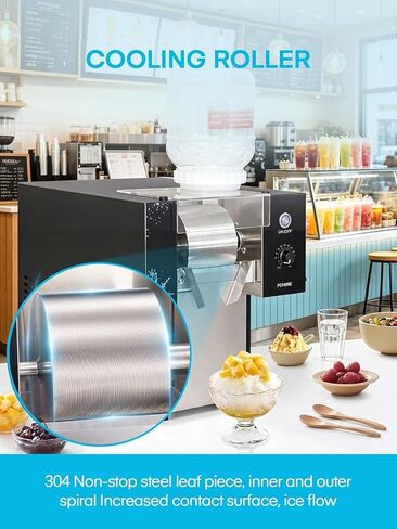 Commercial Snowflake Ice Machine for Restaurant,176 LBS/24H, Fast Cooling in Saudi Arabia