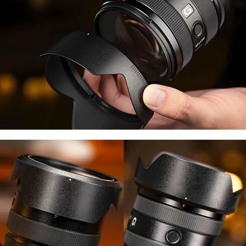 Reversible Lens Hood Shade Protector for ALC-SH174 Compatible with Sony FE 20-70mm F4 G SEL2070G Lens, Supports 72mm Filters in Saudi Arabia