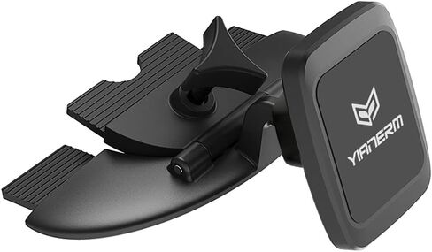 Magnetic Universal CD Slot Phone Holder, CD Slot Strong Magnet Car Phone Mount Compatible Smartphones in Saudi Arabia