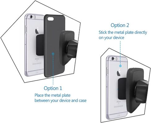 Magnetic Universal CD Slot Phone Holder, CD Slot Strong Magnet Car Phone Mount Compatible Smartphones in Saudi Arabia