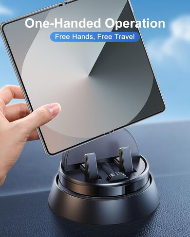 Z Fold 6 Accessories for Samsung Galaxy Z Fold 7 6 5 4 3 2 S25 Ultra, Upgraded 360 Rotatable Dash Phone Holder for Car iPhone 16 15 Pro Max Plus Mini Google Pixel 9 Pro Fold in Saudi Arabia