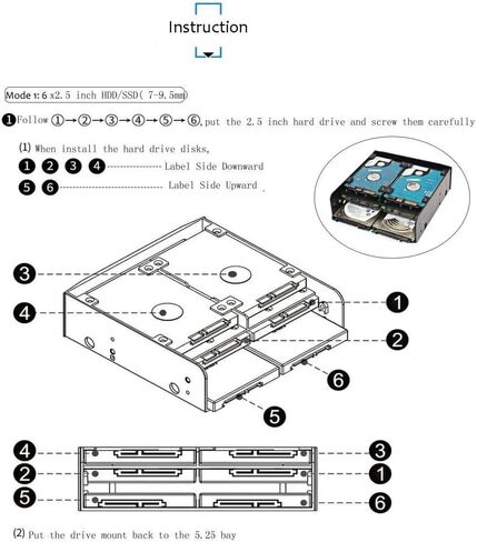 Plastic Bracket for 5.25 to 2.5/3.5 in Saudi Arabia