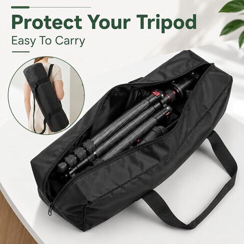 3 Pcs Tripod Case Bag Waterproof Oxford Cloth Heavy Duty Black 28.3x6.5in in Saudi Arabia