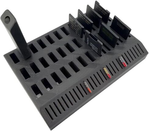 محرك فلاش USB وحامل منظم بطاقات SD/Micro، أسود in Kuwait