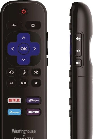 Replacement Remote Control Compatible with All Westinghouse Roku TV Smart TVs 【Not for Roku Stick and Roku Box】(Netflix/Apple TV+ / Paramount+ / HBO Max) in Saudi Arabia